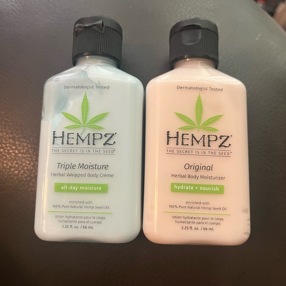 *5/$30* Hempz Triple Moisture and Original Body Moisturizer 2 Count